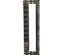 Hyperline PMV1-RAL9005 Кронштейн для крепления 19 дюймового и вертикального оборудования сбоку стоек (2 шт. в комплекте)