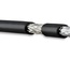 Hyperline COAX-RG6-500 Кабель коаксиальный RG-6, 75 Ом (ТВ, SAT, CATV), жила - 18 AWG (1.02 mm, омедненная сталь), внешний диаметр 6.9мм, PVC, черный (бухта 500 м)
