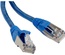 Hyperline PC-LPM-STP-RJ45-RJ45-C5e-20M-LSZH-BL Коммутационный шнур F/UTP, экранированный, Cat.5е (100% Fluke Component Tested), LSZH, 20 м, синий