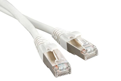 Hyperline PC-LPM-STP-RJ45-RJ45-C5e-10M-LSZH-WH Коммутационный шнур F/UTP, экранированный, Cat.5е (100% Fluke Component Tested), LSZH, 10 м, белый