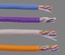 Кабель LANMASTER U/UTP, 4 пары, Кат. 6, с перегородкой, 550Mhz, LSZH, нг(A)-HF, синий, 305 м