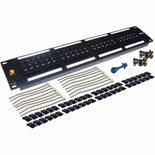 Патч-панель 19", 48 портов RJ45, неэкранированная, кат.6, 2U