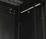 Hyperline TWB-FC-2266-SR-RAL9004 Шкаф настенный 19-дюймовый (19"), 22U, 1098x600х600мм, металлическая передняя дверь с замком, две боковые панели, с возможностью установки на ножки (в комплекте), цвет черный (RAL 9004) (разобранный)