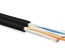 Hyperline FO-D3-IN-503-2-LSZH-BK Кабель волоконно-оптический 50/125 (OM3) многомодовый, 2 волокна, duplex, zip-cord, плотное буферное покрытие (tight buffer) 3.0 мм, для внутренней прокладки, LSZH, нг(А)-HF, –40°C – +70°C, черный