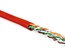Hyperline UUTP4-C6-P24-NCR-IN-PVC-RD-100 (100 м) Кабель витая пара, неэкранированная U/UTP, категория 6, 4 пары (24 AWG), многожильный (patсh), без разделителя, PVC, нг(А)-HF, –5°C–+60°C, красный
