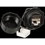 Индустриальный модуль Keystone, RJ45, экранированный, кат.6, IP68, 180 градусов