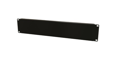 Hyperline BPV-2-RAL9005 Фальш-панель на 2U, цвет черный (RAL 9005)