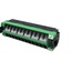 Адаптерная планка 360 G2 12xLC APC Duplex SM, шторки: да, цвет: зелёный, уп.: 5