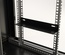 Hyperline TWB-0666-GP-RAL9004 Шкаф настенный 19-дюймовый (19"), 6U, 367x600х600мм, стеклянная дверь с перфорацией по бокам, ручка с замком, цвет черный (RAL 9004) (разобранный)