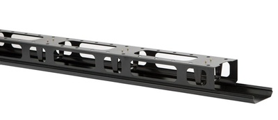 Hyperline CMV-47U-ML Металлический вертикальный кабельный органайзер с крышкой 47U, для шкафов TTB, TTR шириной 800 мм, черный (RAL 9004) (1 шт.)