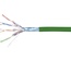 Кабель 4-парный F/FTP Cat.6A, 23 AWG, оболочка: LSZH, EuroClass Dca, диаметр: 7, NVP 80%, -20-+60 грд, цвет: зелёный, уп.: катушка 500 м