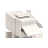 Повторитель портов RJ45, неэкранированный, кат.6, формата Keystone, цвет: белый