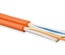 Hyperline FO-D2-IN-62-2-LSZH-OR Кабель волоконно-оптический 62.5/125 (OM1) многомодовый, 2 волокна, duplex, zip-cord, плотное буферное покрытие (tight buffer) 2.0 мм, для внутренней прокладки, LSZH, нг(А)-HF, –40°C – +70°C, оранжевый