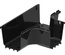 T-отвод вставка FiberGuide® 102х102, для лотка типоразмера 100х100, цвет чёрный