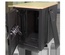 Шкаф LANMASTER SOUNDPROOF звукоизолированный 18U 750x1130 мм, отделка под дерево, цвет лиственница