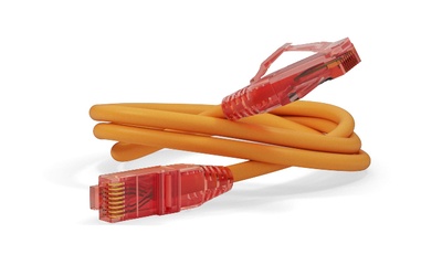 Hyperline PC-LPM-UTP-RJ45-RJ45-C5e-0.5M-LSZH-OR Коммутационный шнур U/UTP, Cat.5е (100% Fluke Component Tested), LSZH, 0.5 м, оранжевый