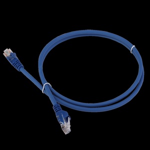 Патч-корд LANMASTER LSZH UTP кат.5e, 0.5 м, синий
