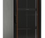 Hyperline TTB-2261-AS-RAL9004 Шкаф напольный 19-дюймовый, 22U, 1166x600х1000 мм (ВхШхГ), передняя стеклянная дверь со стальными перфорированными боковинами, задняя дверь сплошная, ручка с замком, крыша нового типа, цвет черный (RAL 9004) (разобранный)