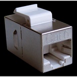 Повторитель портов RJ45, экранированный, кат.6, формата Keystone