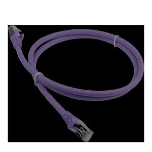Патч-корд LANMASTER LSZH SFTP кат.6A, 0.5 м, черный