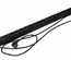 Hyperline SHE-18SH-2.5EU Блок розеток, вертикальный, 18 розеток Schuko, кабель питания 2.5м (3х1.5мм2) с вилкой Schuko 16A, 250В, 950x44.4x44.4мм (ДхШхВ), корпус алюминий, черный