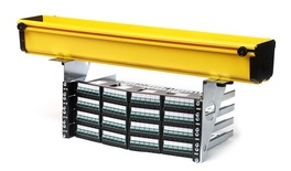 Комплект кронштейнов Xtra-U для крепления коммутационных панелей шириной 19’’ высотой до 2RU к кабельным лоткам системы FiberGuide®