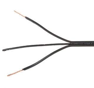 Универсальный комбинированный кабель системы "Powered Fiber Cable", 4 волокна OS2 + 2 медных жилы 12AWG, -40 - +70 град. С
