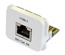 Адаптерная вставка AMP CO™ Plus Cat.6a RJ45 10 GigAEit Ethernet, цвет: миндальный (RAL 9013)