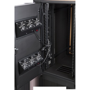 Шкаф LANMASTER SOUNDPROOF звукоизолированный 18U 750x1130 мм, отделка под дерево, цвет лиственница