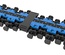Адаптерная планка EHD 12xLC Duplex UPC, SM, цвет: синий
