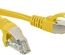 Hyperline PC-LPM-SFTP-RJ45-RJ45-C5e-1M-LSZH-YL Коммутационный шнур SF/UTP, экранированный, Cat.5e (100% Fluke Component Tested), LSZH, 1 м, желтый