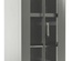 Hyperline TTB-3761-DD-RAL7035 Шкаф напольный 19-дюймовый, 37U, 1833x600х1000 мм (ВхШхГ), передняя и задняя распашные перфорированные двери (75%), ручка с замком, крыша нового типа, цвет серый (RAL 7035) (разобранный)