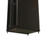 Шкаф напольный 19-дюймовый, 42U, 2055x600х600 мм (ВхШхГ), передняя и задняя распашные перфорированные двери (75%), цвет черный (RAL 9004) (разобранный)