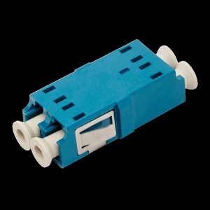 Адаптер оптический LANMASTER LC, SM/APC, корпус SC без фланцев, дуплексный