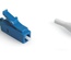 Соединитель TeraSPEED® Behind The Wall Pre-Radiused LC Connector SM, для волокна 0.9 mm, цвет: синий