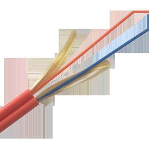 ВО кабель внутренний, ZIP cord, LSZH IEC 60332-3-24, 2 волокна, SM G.652.D OS2, цвет: жёлтый