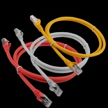 Патч-корд LANMASTER LSZH SFTP кат.6A, 0.5 м, серый
