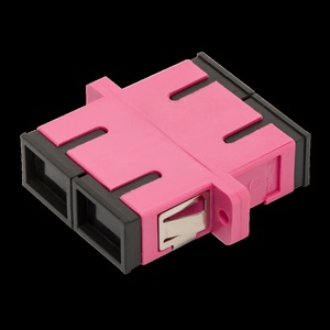 Адаптер оптический LANMASTER SC, SM/APC, дуплексный