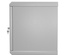 Hyperline TWL-0666-SR-RAL7035 Шкаф настенный 19-дюймовый (19"), 6U, 367x600х600мм, металлическая дверь, несъемные стенки, 1 пара профилей, цвет серый (RAL 7035) (собранный)