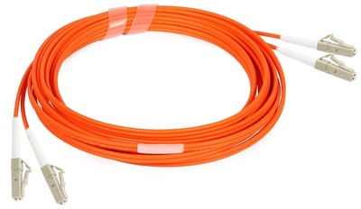 Коммутационный шнур LC/LC-дуплексный, OM2, оболочка: LSZH, цвет: оранжевый, длина м: 5