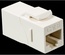 Повторитель портов RJ45, неэкранированный, кат.6, формата Keystone, 90 градусов, цвет: белый