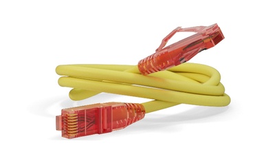 Hyperline PC-LPM-UTP-RJ45-RJ45-C5e-0.5M-LSZH-YL Коммутационный шнур U/UTP, Cat.5e (100% Fluke Component Tested), LSZH, 0.5 м, желтый