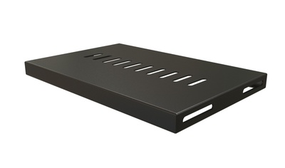 Hyperline SSH3-180-RAL9005 Полка для 10" шкафов TDC/TDB 272 x 180 мм, уст. размер 254 мм, цвет черный (RAL 9005)