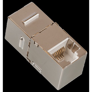 Повторитель портов RJ45, экранированный, кат.6, формата Keystone, 90 градусов