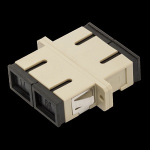 Адаптер оптический LANMASTER SC, SM/APC, дуплексный