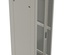 Hyperline TTB-4281-DD-RAL7035 Шкаф напольный 19-дюймовый, 42U, 2055x800х1000 мм (ВхШхГ), передняя и задняя распашные перфорированные двери (75%), ручка с замком, 2 вертикальных кабельных органайзера, крыша нового типа, цвет серый (RAL 7035) (разобранный)