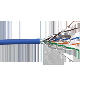 Кабель LANMASTER FTP 4 пары, кат. 5Е, 200Mhz, LSZH, оранжевый, 305 м