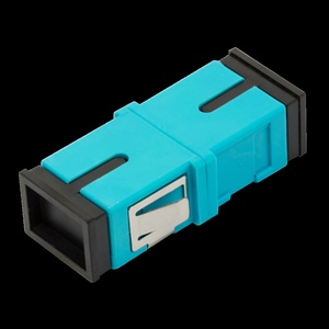 Адаптер оптический LANMASTER SC/APC без фланцев, SM, симплексный