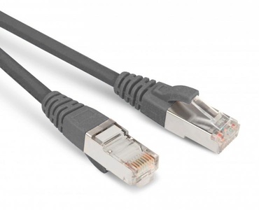 Hyperline PC-LPM-SFTP-RJ45-RJ45-C6-1M-LSZH-GY Коммутационный шнур SF/UTP, экранированный, Cat.6 (100% Fluke Component Tested), LSZH, 1 м, серый