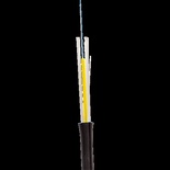 ВО кабель внутренний FTTH Drop, плоский, FRP, LSZH IEC 60332-3-24, 4 волокна, SM G.657.A1, цвет: белый